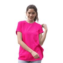 Blusa Camiseta Algodão Minimalista Decote Redondo