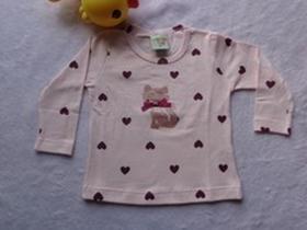 Blusa camiseta bebê menina cotton rosa gatinho strass have fun
