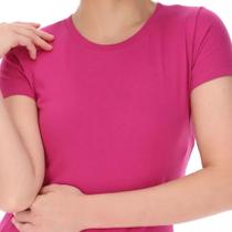 Blusa Camiseta Feminina Lisa (Pink) HERING