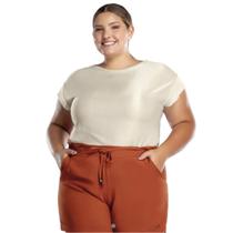 Blusa camiseta feminina plus size - ELIAN INDUSTRIA TEXTIL LTDA