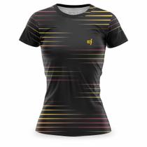 Blusa Camiseta Fitness Feminina Caminhada Academia Treino Proteção UV Ante suor