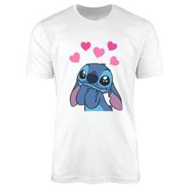 Blusa Camiseta Infantil Desenho Animado Stitch Menina Menino Unissex