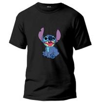 Blusa Camiseta Infantil Lilo Stitch Unissex Feminino Masculino Desenho Blusa Camiseta Infantil Lilo Stitch Unissex Feminino Masculino Desenho