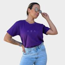 Blusa Camiseta Manga Curta Cristã Aba Pai Estampada Personalizada