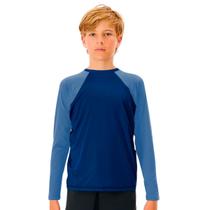 Blusa Camiseta Manga Longa Proteção Solar Praia Verao UV FPS50+ Infantil Menino Menina