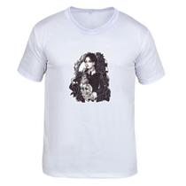 Blusa Camiseta Série Lançamento Wandinha Addams Wednesday Masculino E Feminino