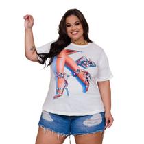 Blusa Camiseta Tshirt Feminina Estampada Blusa Camiseta Tshirt Feminina Estampada