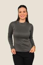 Blusa canelada básica