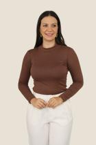 Blusa canelada básica