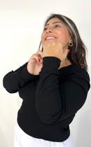 Blusa Canelada com Punho Blusa Canelada com Punho