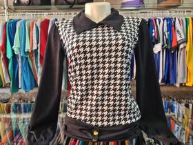 Blusa Canelada Preta M