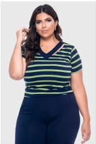 Blusa Canes Decote V Barrielli - Estilo Moderno e Confortável