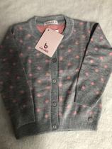 Blusa Cardigan Infantil Blusa Cardigan Infantil