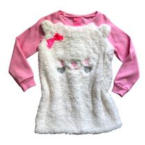 Blusa Casaco Moletom Flanelado Infantil Menina Olyns