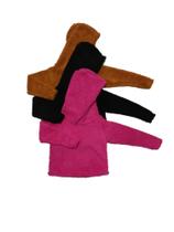 Blusa Casaco Ted Infantil Carneirinho Inverno Menina Blusa Casaco Ted Infantil Carneirinho Inverno Menina