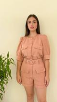 Blusa Casaquinho - Rosa Claro