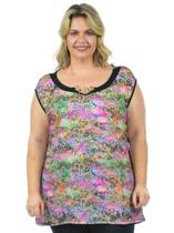 Blusa cetim plus size fenomenal