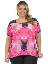 Blusa chifon estampado fenomenal