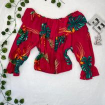 Blusa Ciganinha Floral Tamanho G Blusa Ciganinha Floral Tamanho G