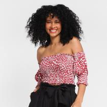 Blusa Ciganinha Loved Manga 3/4 Feminina