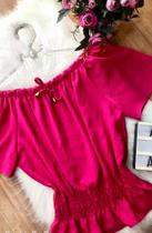 Blusa ciganinha Plus Size