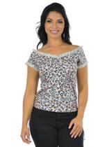 Blusa ciganinha poli viscose fenomenal(sem elasticidade)