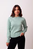 Blusa Clareslan Feminino Barra Trabalhada