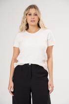 Blusa Clareslan Feminino Plus Relevo Blusa Clareslan Feminino Plus Relevo