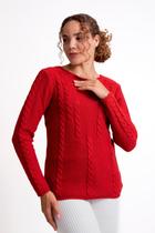 Blusa Clareslan Feminino Trabalhada em Trança