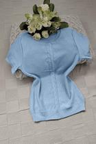 Blusa Clareslan Feminino Trança Frente