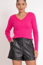 Blusa Clareslan Feminino Trança Modal V