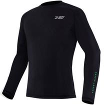 Blusa Climate 1 Segunda Pele X11 Térmica Motoqueiro Ciclista Preta Tamanho:M