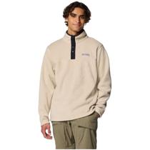 Blusa Columbia Steens Mountain Half Snap Fleece II Ancient Fossil-Black Cor:Ancient Fossil/BlackTamanho:M Blusa Columbia Steens Mountain Half Snap Fleece II Ancient Fossil-Black Cor:Ancient Fossil/BlackTamanho:M
