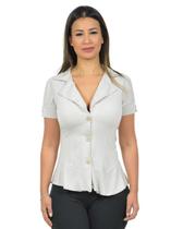 Blusa com 6 Botões Fenomenal