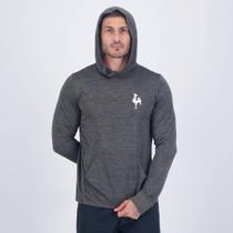 Blusa com Capuz Atlético Mineiro Rain Cinza Mescla Blusa com Capuz Atlético Mineiro Rain Cinza Mescla
