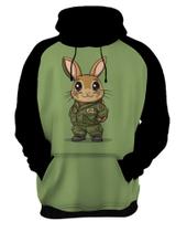 Blusa com Capuz Coelhinho Exército Rússia e Ucrânia