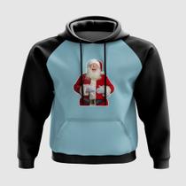 Blusa com Capuz Papai Dando Risada Natal