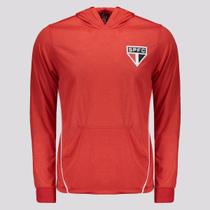 Blusa com Capuz São Paulo Rain Vermelha