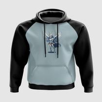 Blusa com Capuz Valquíria Poderosa Espada