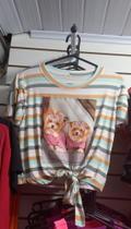 Blusa com estampa de cachorrinho