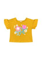 Blusa com Glitter para Bebê Menina Quimby