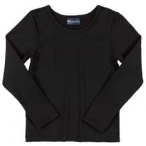 Blusa com Proteção UV Infantil Preto - Quimby Blusa com Proteção UV Infantil Preto - Quimby