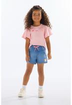 Blusa com Strass para Menina Quimby