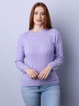 Blusa com trabalhado e arã