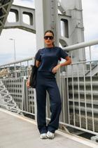 Blusa Compact Azul Marinho Blusa Compact Azul Marinho