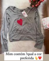 Blusa comprida,