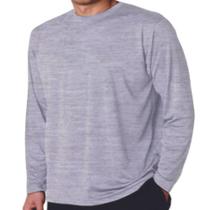 Blusa Comprida Masculina Camisa Manga Longa Camiseta Básica 100% Algodão 30.1
