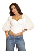 Blusa Corpete Perfect Way Mv 634058 - G Branco