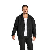 Blusa Corta Vento Masculina TechMalhas basica com bolso lisa