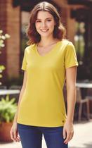 Blusa Corte Amplo Decote V Lunender P(veste G) Blusa Corte Amplo Decote V Lunender P(veste G)